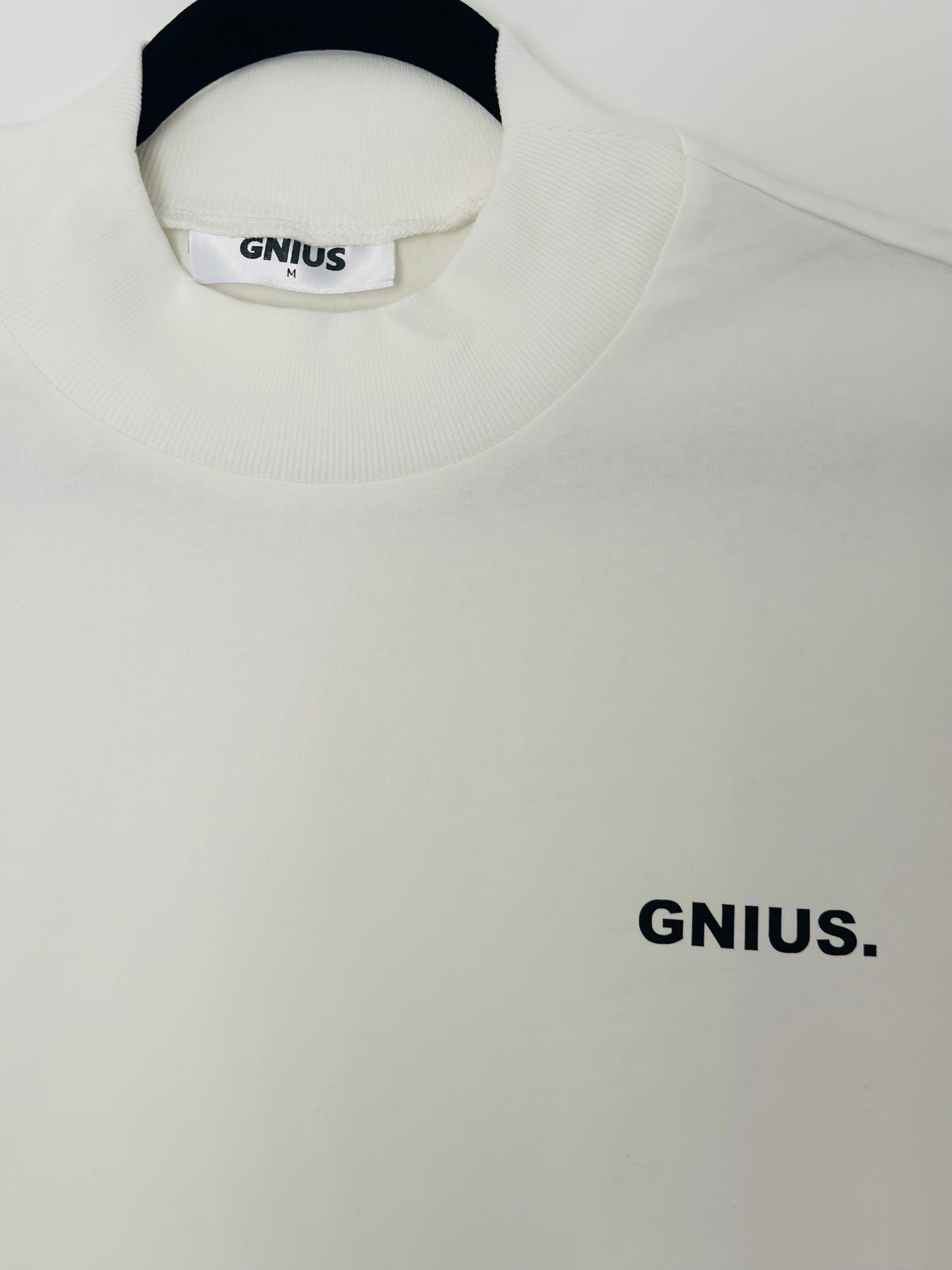 GNIUS BASIC OVERSIZED TEE - OFF WHITE