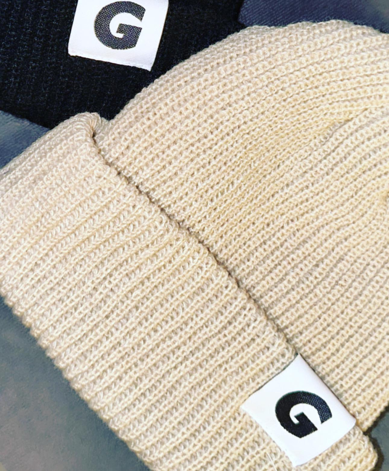 FISHERMAN BEANIE IN BLACK