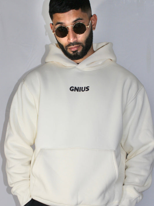 OUBAITORI HOODIE IN CREAM