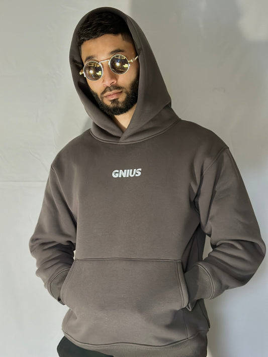 OUBAITORI HOODIE IN GREY